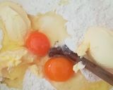 Kakaós - vaníliás keksz (tekercs) recept fázis 1 fotója