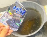 Foto langkah ke 2 dari resep Es Cincau Nata de Coco Creamy.