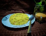 A picture of step 6 of Vegetable masala upma.