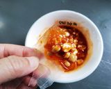Hình bước làm 2 của món Sốt tắc chấm bánh tráng