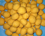 Foto langkah ke 2 dari resep Bubur Candil Ubi Kuning / Biji Salak.