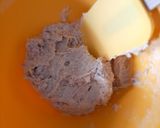 A picture of step 5 of Benne Wafers.