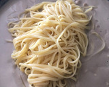 Foto del paso 7 de la receta: Espaguetis en salsa Alfredo con pollo