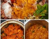 A picture of step 1 of Beef Coconut Ularthu.