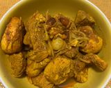 รูปขั้นตอนการทำที่ 6 ของ แกงฮังเล อกไก่🐔ลำขนาดจ้าวววว