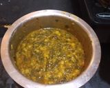 அரைக்கீரை பருப்பு, சாம்பார்(நோஆயில்) ரெசிபி ஸ்டேப் 4 புகைப்படம்