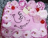 صورة لخطوة 3 من وصفة تورتة لأمي الغالية💞💫