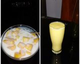 A picture of step 4 of Mango Milkshake.