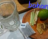 Foto langkah ke 1 dari resep Teh sereh jahe dan sedikit jeruk nipis.