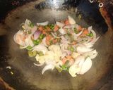 A picture of step 2 of Vegetable pulao.