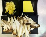 慢煎松阪豬與奶油蒜香巧克力菇的食譜步驟3照片