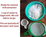 A picture of step 4 of How to make coconut oil.
