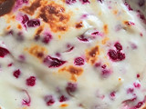 Kuchen tipo alemán de frambuesa