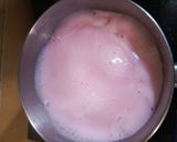 Foto langkah ke 3 dari resep Pudding Buah Naga.