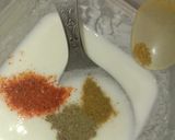 A picture of step 2 of Potato Raita.