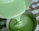 Foto langkah ke 4 dari resep Cake keju pandan.