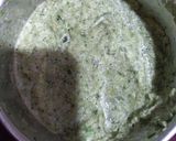 A picture of step 1 of Anar dana chutney.