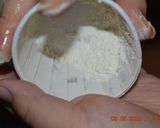 A picture of step 1 of Lava Cake.