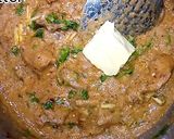 A picture of step 9 of Chicken Changezi Karhai.