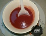 A picture of step 2 of Home made ketchup(Sweet and sour for Snacks and grills).