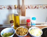Foto del paso 1 de la receta: Hamburguesa vegetal de berenjena, trigueros y remolacha