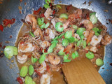 กุ้งผัดสะตอ