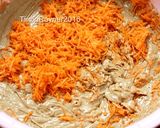 A picture of step 3 of Delicious Carrot Cake with Palm Sugar and Cream Cheese Frosting - All in One Bowl.