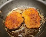 A picture of step 7 of Jager-Schnitzel.