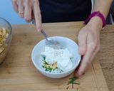 Foto del paso 4 de la receta: Ensalada de pasta con repollo y salsa de yogur