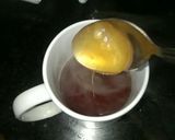 A picture of step 2 of Basil Tea.