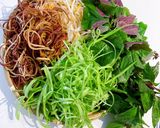 Hình bước làm 5 của món Bún Bò Huế Saigon