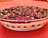 A picture of step 4 of Blueberry souffle.