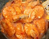 Foto langkah ke 4 dari resep Udang Pancet Lado Merah.