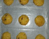 A picture of step 9 of Honey oatmeal choco cookies.