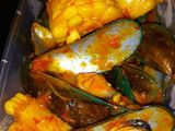Kerang hijau saus padang
