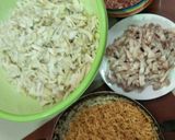 Hình bước làm 6 của món Nộm mít non