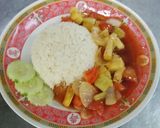 รูปขั้นตอนการทำที่ 5 ของ ผัดเปรี้ยวหวานไก่ยอ ราดหน้าข้าว
