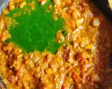 A picture of step 6 of Palak paneer.