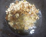 A picture of step 1 of Walnut dates laddoo.