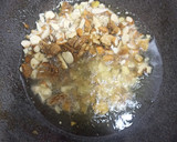 A picture of step 1 of Walnut dates laddoo.