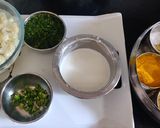 A picture of step 1 of Gobhi manchurian.