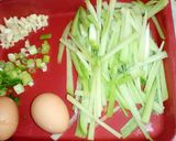 Foto langkah ke 1 dari resep ORAK ARIK TELUR LABU SIAM - MENU NO OIL.