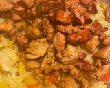 A picture of step 4 of Protein packed fried cabbage.