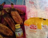 Foto langkah ke 1 dari resep Es pisang ijo (Dadar).
