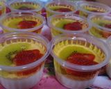 Foto langkah ke 4 dari resep Puding susu buah.