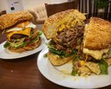 Hình bước làm 14 của món Hamburger tại gia siêu ngon style Hàn Quốc