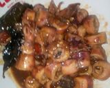 Foto langkah ke 4 dari resep Cumi pedas saus tiram.
