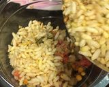 A picture of step 5 of Sukha Bhel.