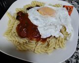 Foto del paso 3 de la receta Espirales con verduras y huevo