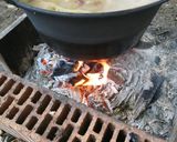 Babgulyás bográcsban recept fázis 22 fotója